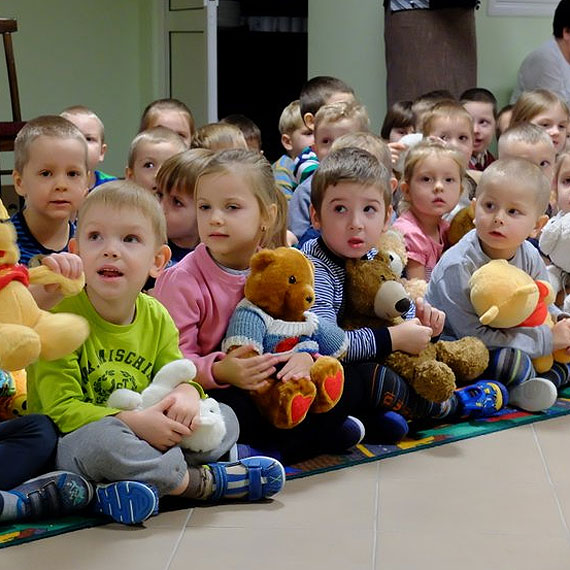 wito Misia w przedszkolu w Golczewie