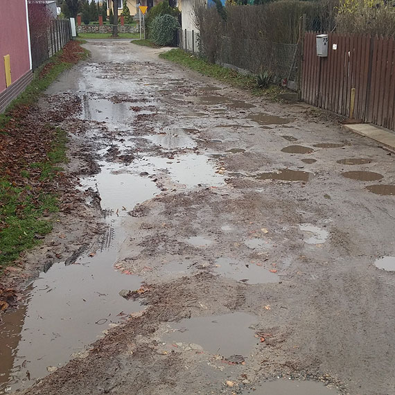 Drogowy horror mieszkacw Wolina trwa. Interwencje Czytelnikw bezskuteczne