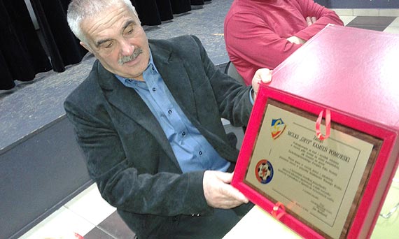 20 lecie pracy w zarzdzie kamieskiego Gryfa   prezesa Krzysztofa Gawroskiego 