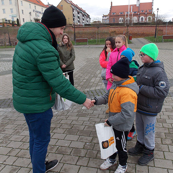 Mikoajkowa trasa Modzieowej Rady Gminy Kamie Pomorski