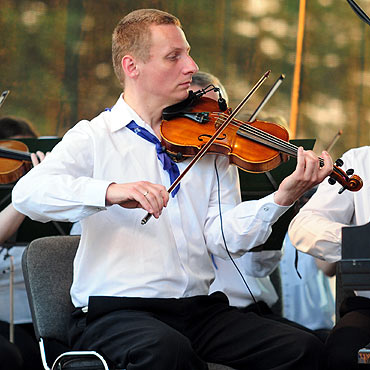 Żagle Chopina - koncert w kamieńskim amfiteatrze