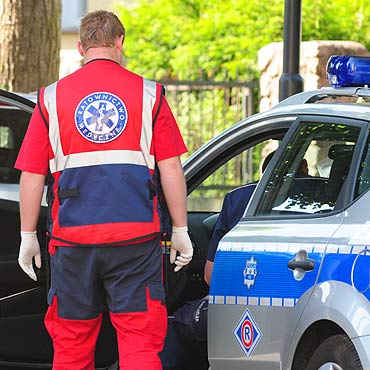 wierzno: Wypadek skutera. Kobieta trafia do szpitala