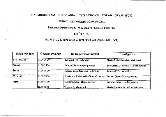 Potrzebujesz pomocy radcy prawnego? Skorzystaj z bezpatnych porad!    