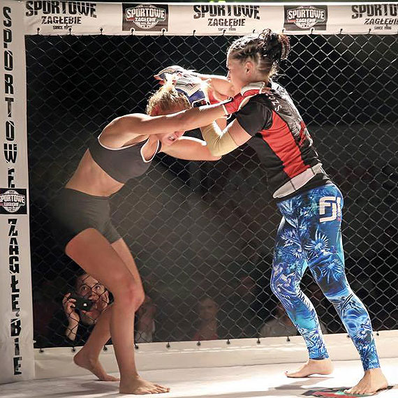 Zawodniczka Szczerek Fight Team  Wolin wygraa walk! 