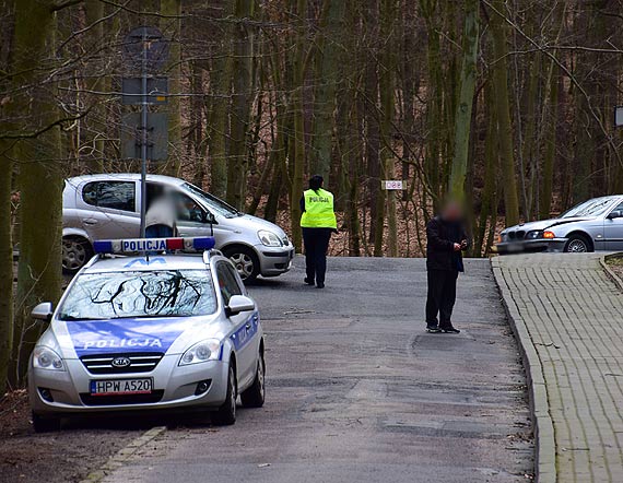 Grona kolizja na ulicy Zwycistwa! W ty toyoty wjechao BMW!