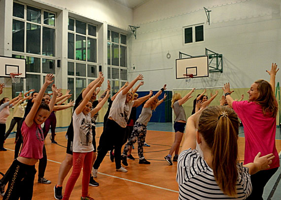 Zajcia Zumby Fitness w Wolinie
