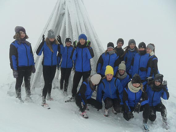 „W poszukiwaniu niegu” - klasa sportowa o profilu LA na obozie sportowym w Szklarskiej Porbie