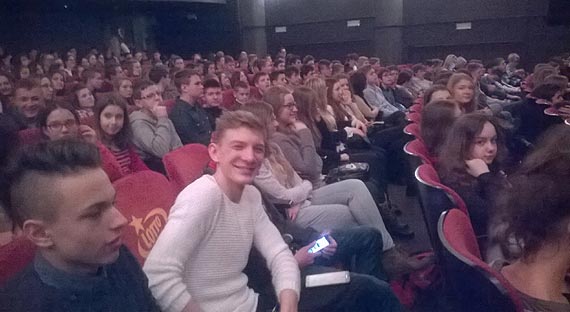 Gimnazjaliści w Teatrze Dramatycznym