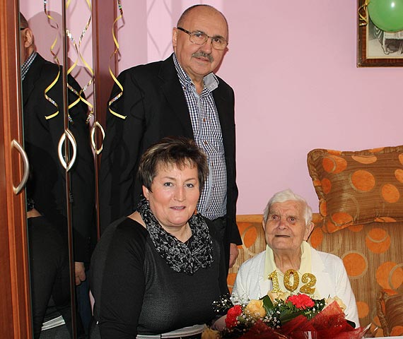 102 urodziny pani Bronisawy Przybylak