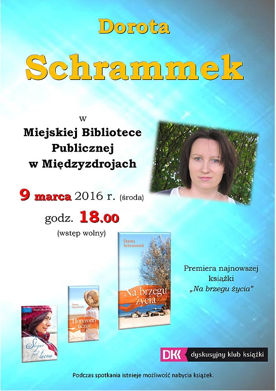 Dorota Schrammek w midzyzdrojskiej bibliotece