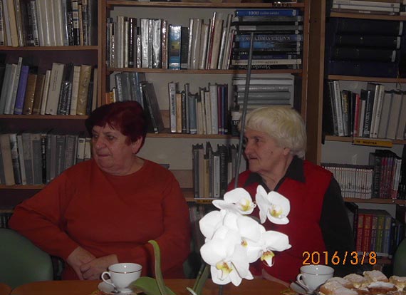 Nasze Święto Kobiet w Bibliotece w Dziwnowie spędziliśmy super