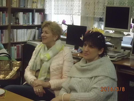 Nasze Święto Kobiet w Bibliotece w Dziwnowie spędziliśmy super