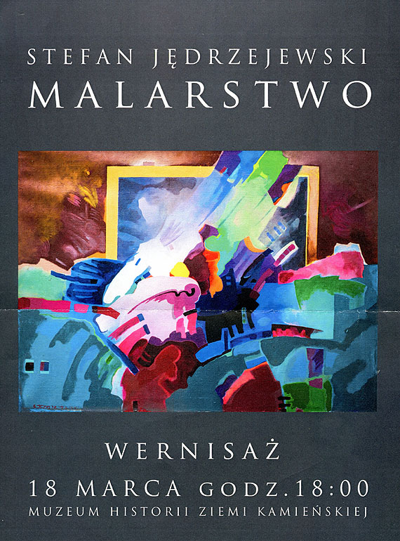 Wernisa wystawy- Stefan Jdrzejewski Malarstwo