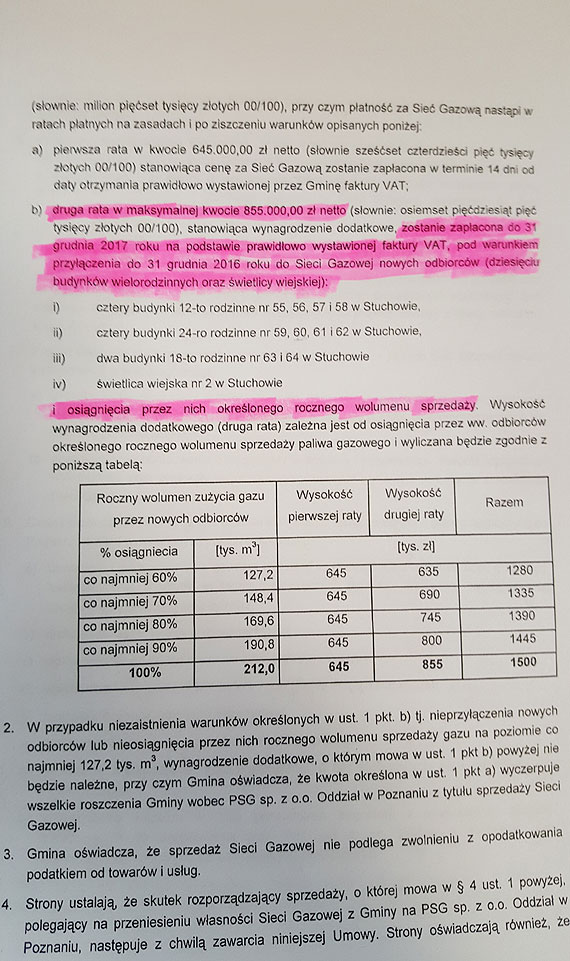 To nie żaden "prima aprilis"! Mieszkańcy Stuchowa i Gminy Świerzno zobaczcie jak wójt sprzedał waszą sieć gazową!
