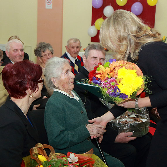 Pani Zofia Nahorska obchodzia 100 urodziny 