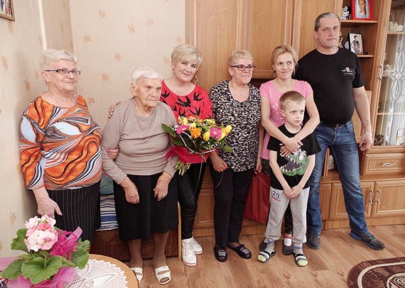 102 urodziny Pani Zofii Koniecznej