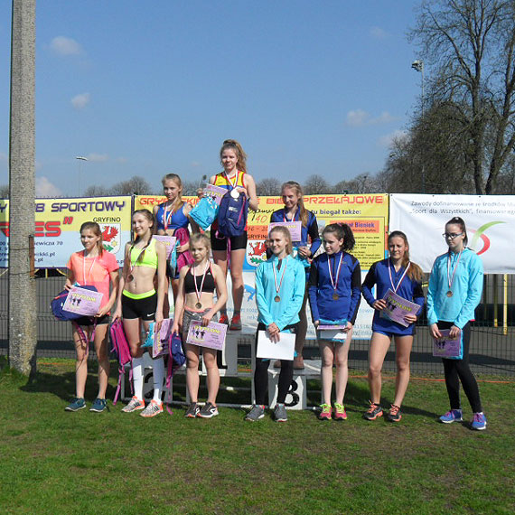 Zawodnicy UKS Sprinter Wolin na podium w Gryfinie 