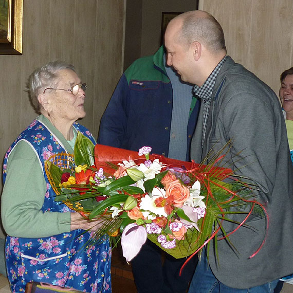 90. urodziny Pani Wandy Lemantowicz z Koczewa