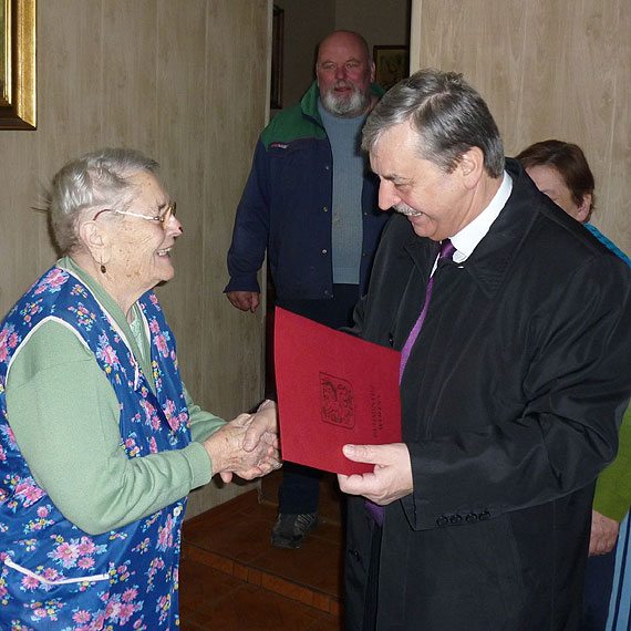 90. urodziny Pani Wandy Lemantowicz z Kołczewa