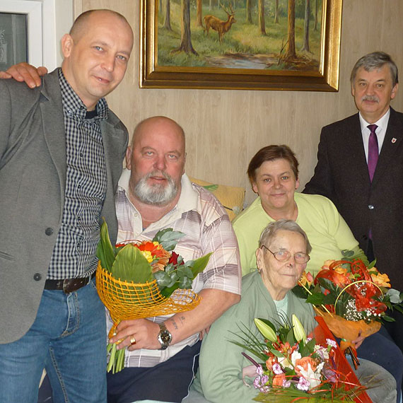 90. urodziny Pani Wandy Lemantowicz z Kołczewa