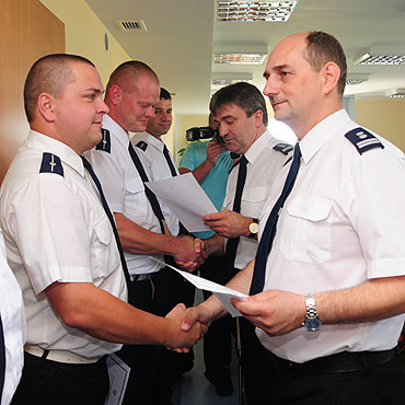 Policjanci obchodzili swoje wito