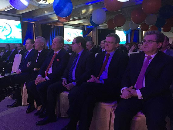 Gala Jubileuszowa z okazji 40-lecia Polskiej �eglugi Ba�tyckiej w Hotelu Aquarius w Ko�obrzegu. Dowiedz si� jakie plany ma P�B! Zobacz film!