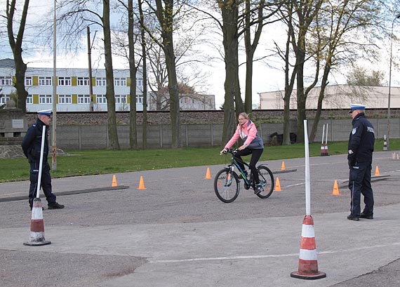 W poniedziałek stadion sportowy w Kamieniu Pomorskim opanowali rowerzyści