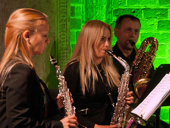 Koncert X Szczeciskiego Festiwalu Saxofonowego w Kamieskim Wirydarzu