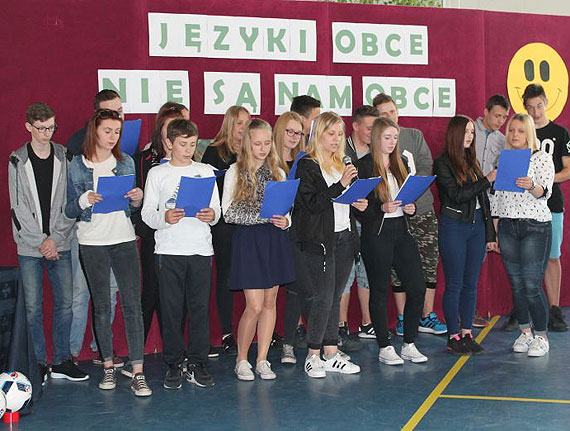 Języki obce nie są nam obce- wyjątkowe wydarzenie w Gimnazjum w Świerznie!