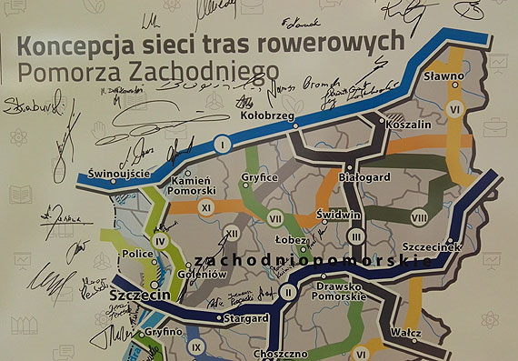 Koncepcja sieci tras rowerowych Pomorza Zachodniego nabiera realnego ksztatu