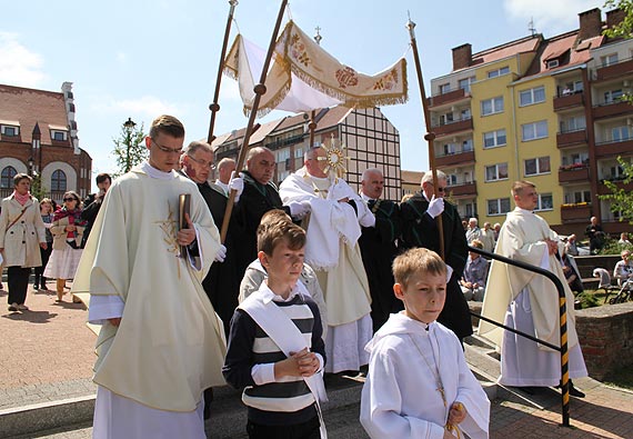 Święto Bożego Ciała w Kamieniu Pomorskim