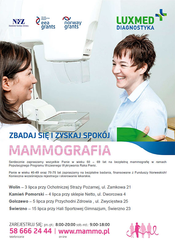 Mammobus w powiecie kamieskim. Sprawd kiedy przyjedzie do Twojej miejscowoci!