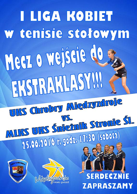 UKS Chrobry zagra o Ekstraklasę