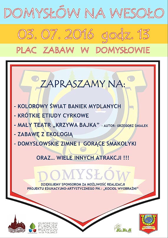 W Domysowie odbdzie si podsumowanie projektu Kocio Wyobrani!