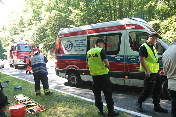 Kraksa koo Grodna. 1 osoba poszkodowana