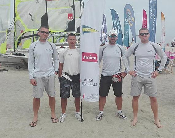 Amica JKKP Team objął prowadzenie w Polskiej Ekstraklasie Żeglarskiej