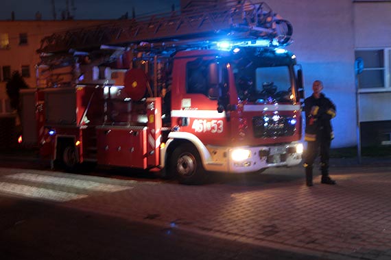 Pożar nie pożar postawił na nogi trzy zastępy Jednostki Ratowniczo-Gaśniczej