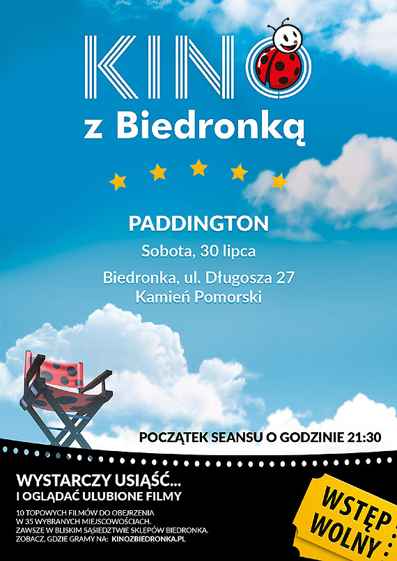 Kino z Biedronk w Kamieniu Pomorskim