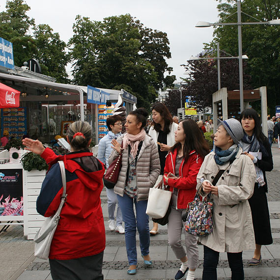 Wizyta touroperatorów z Japonii w Międzyzdrojach