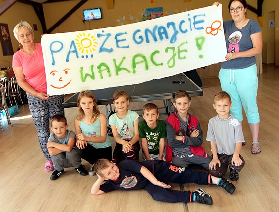 Uroczyste zakoczenie wakacji w wietlicy w Gostycu