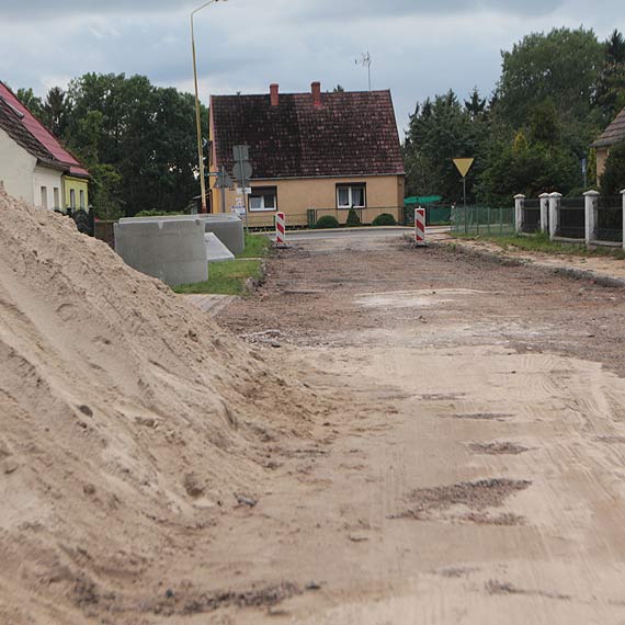 Rozpoczęto przebudowę ulicy Osiedle Robotnicze w Golczewie
