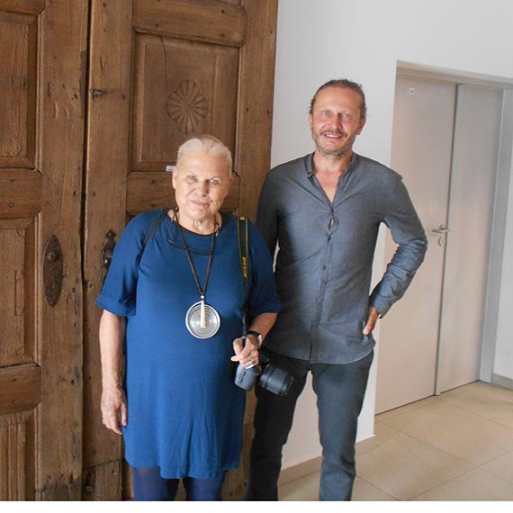 Elżbieta Dzikowska w Kamieniu Pomorskim