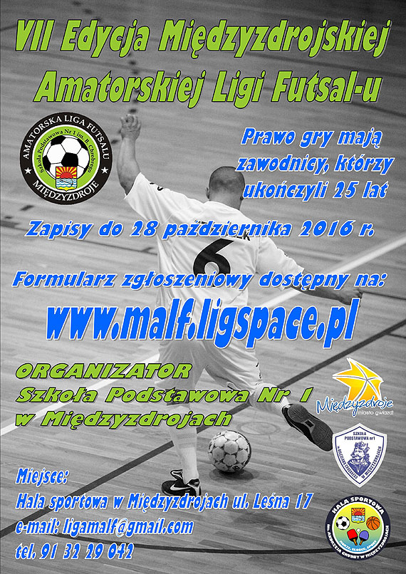 Ruszaj zapisy do Midzyzdrojskiej Amatorskiej Ligi Futsal-u