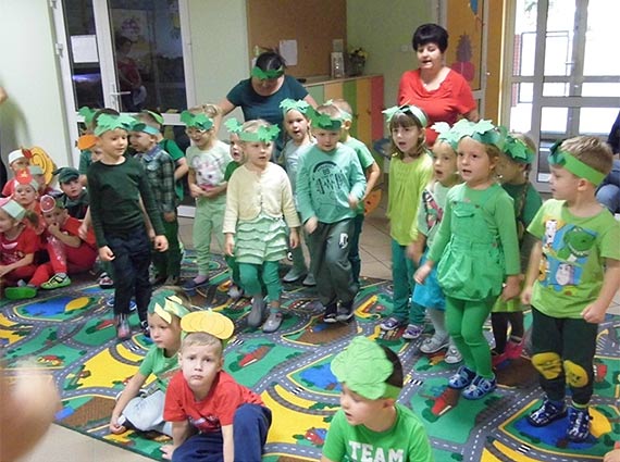 Jarzynowy pociąg w golczewskim przedszkolu!