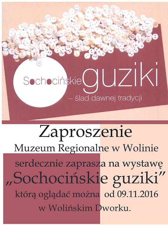 Sochociskie guziki – lad dawnej tradycji