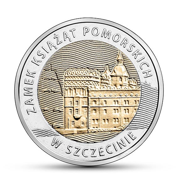 Symbol Zachodniego Pomorza na monecie pięciozłotowej!