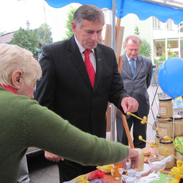 Partnerstwo w rozwoju na targach w Barzkowicach