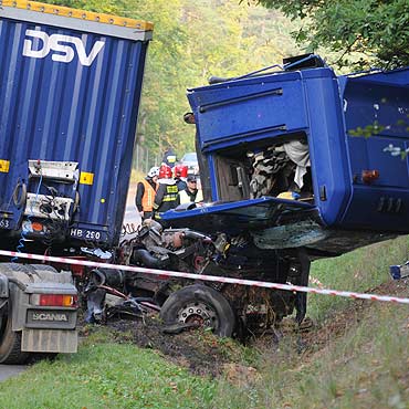Dargobdz: Tir zablokowa krajow trjk