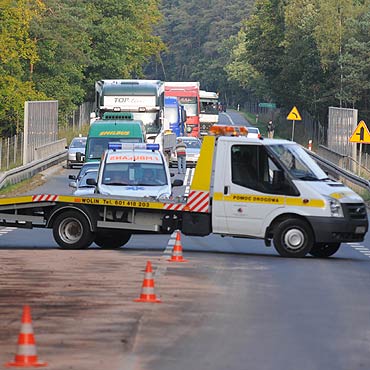Dargobdz: Tir zablokowa krajow trjk