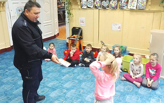 Policjanci odwiedzili przedszkolaków!